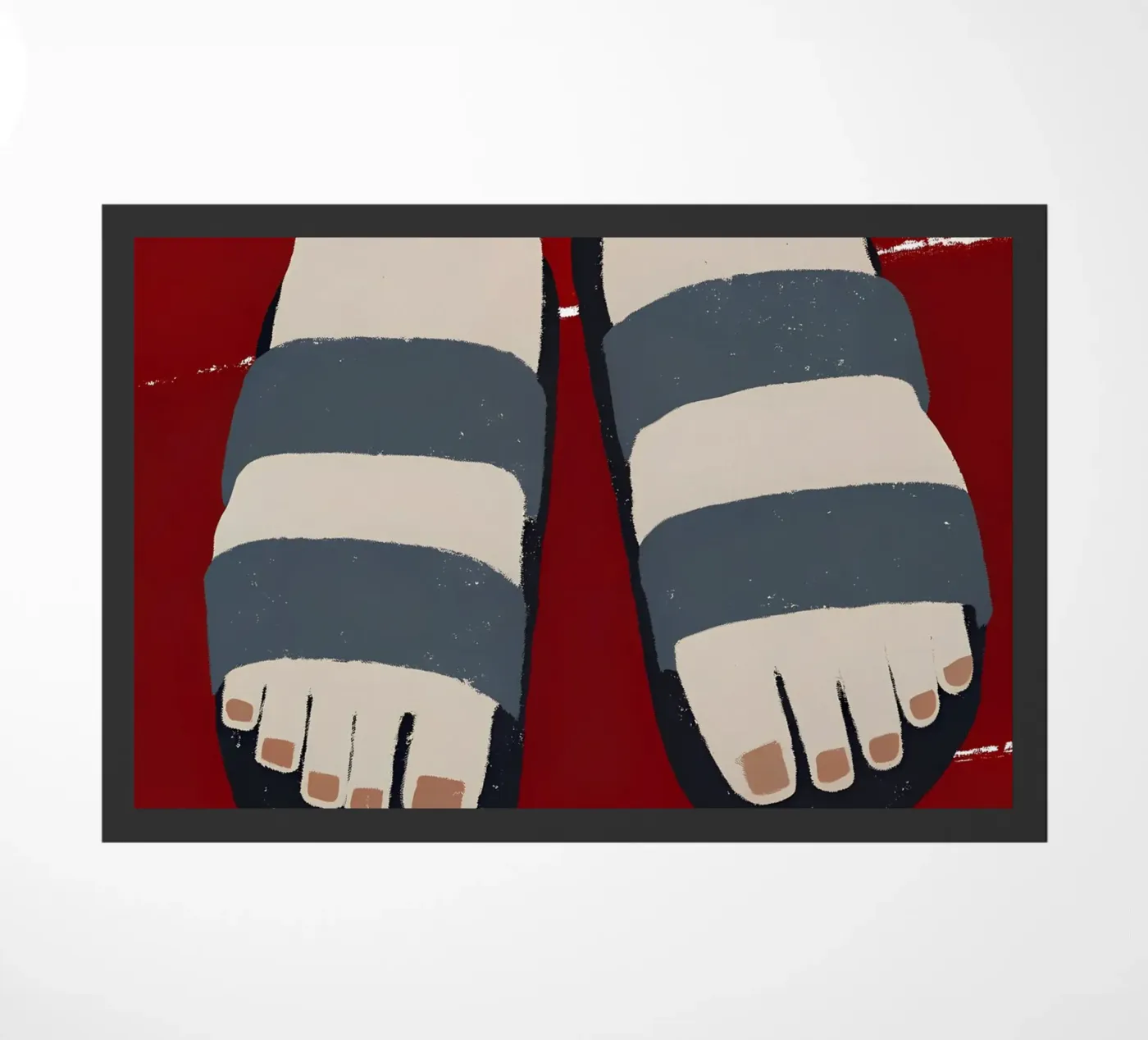 Sandals doormat by PERSONAL TOUCH