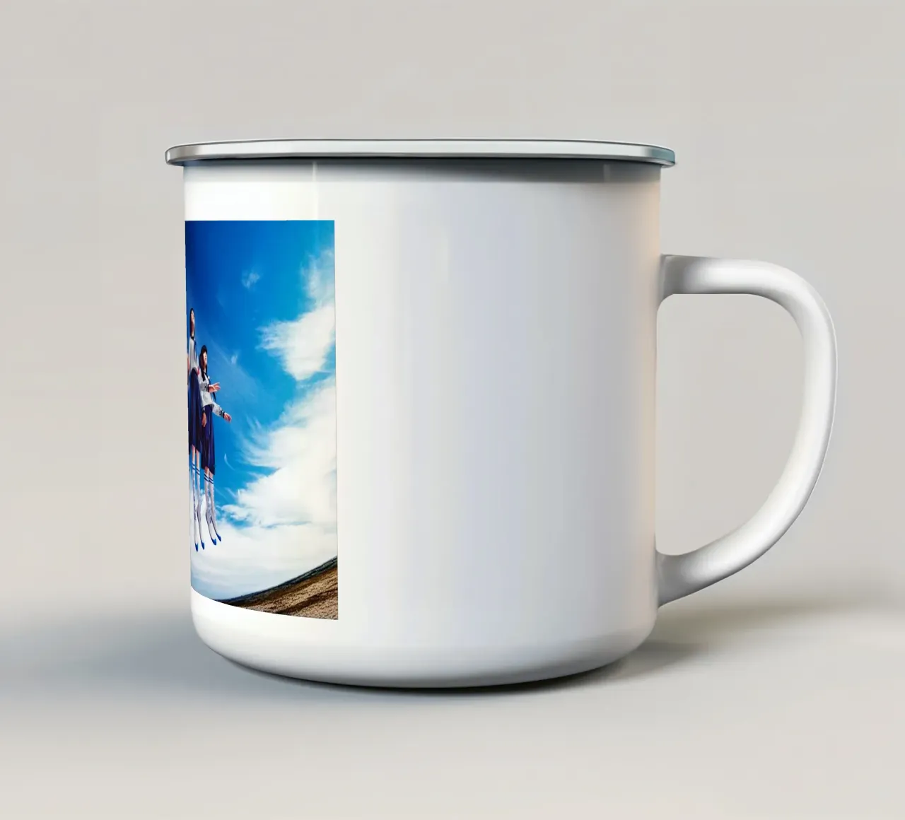 Chiamata AG tazza in smalto da lila Shop