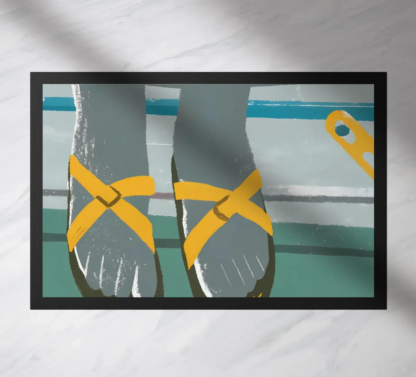 Sandalen deurmat van PERSONAL TOUCH