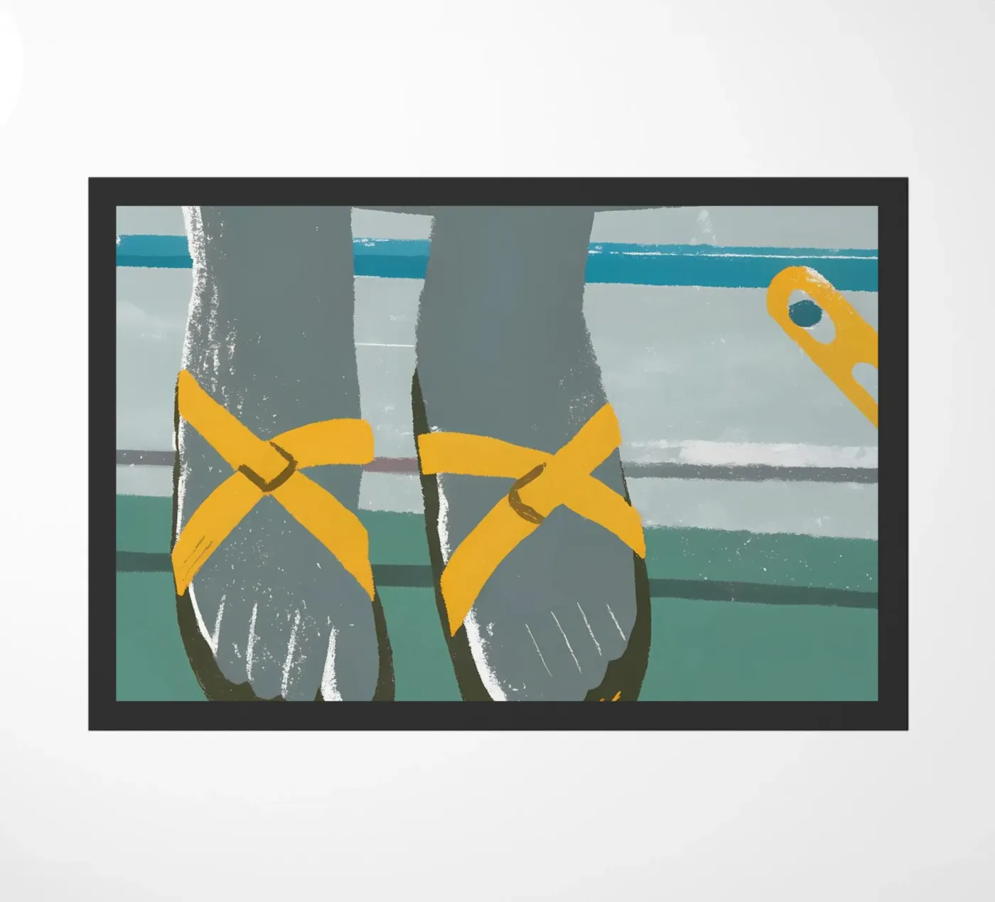 Sandalen deurmat van PERSONAL TOUCH