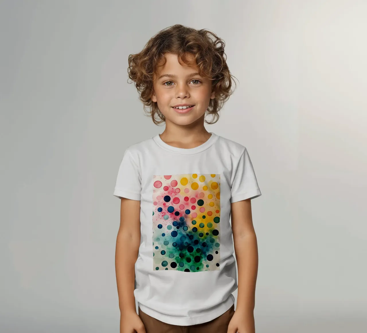 cerchio piccolo t-shirt bambini da the gondols