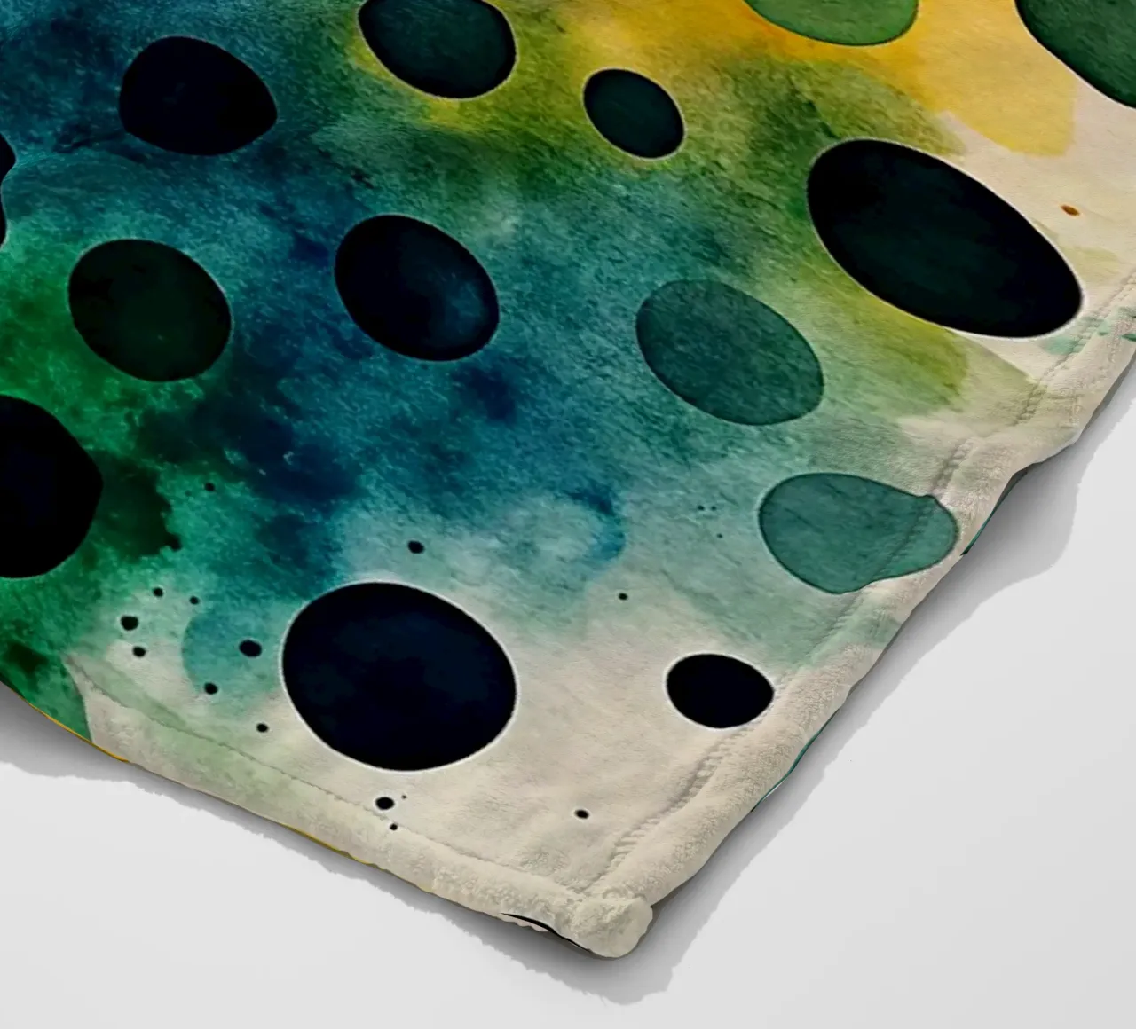 small circle Fleecedecke von the gondols