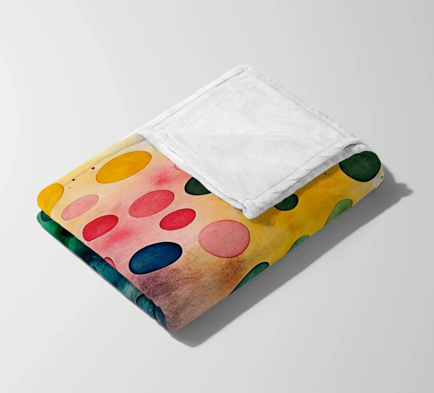 small circle Fleecedecke von the gondols