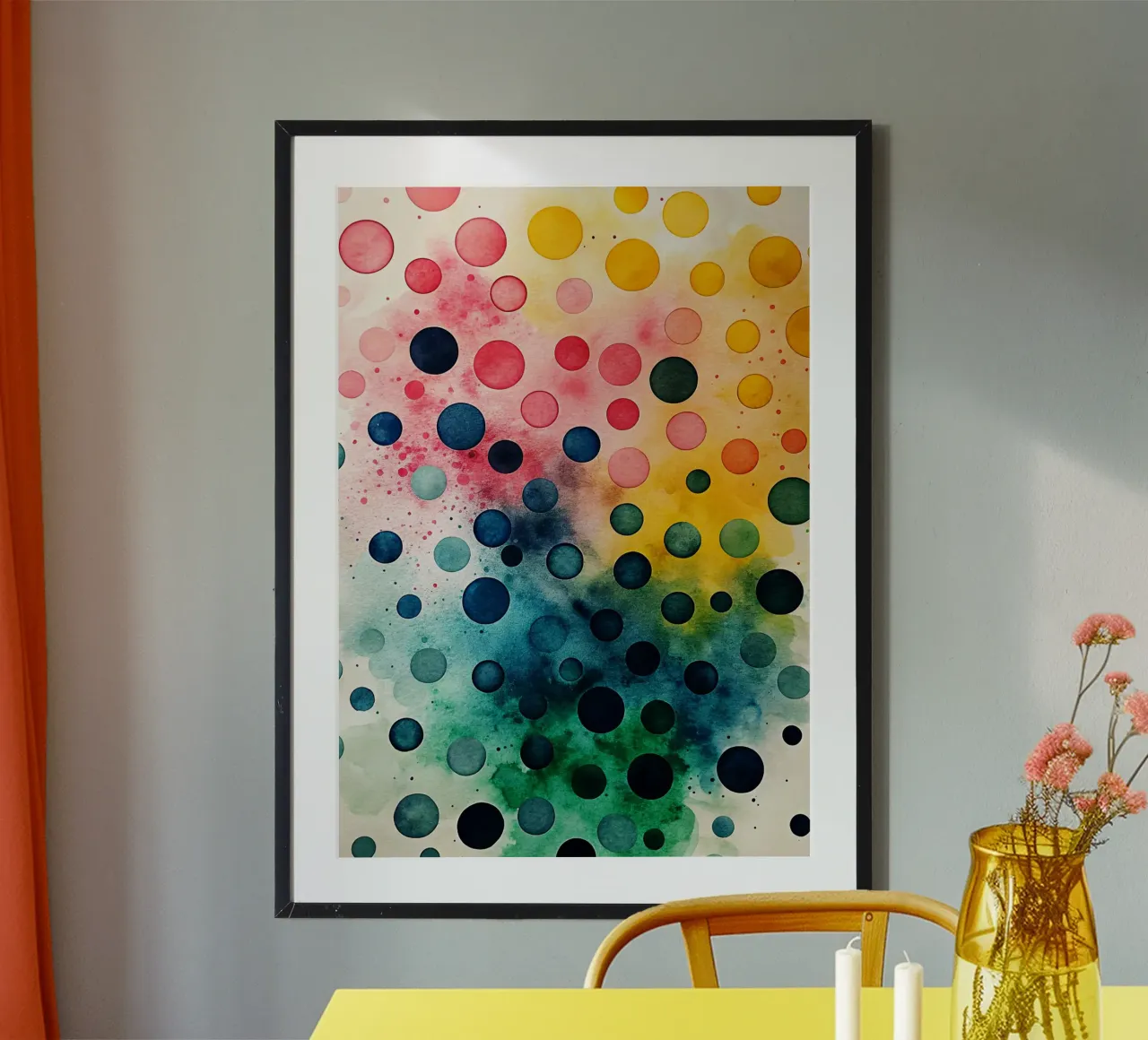 small circle poster by the gondols