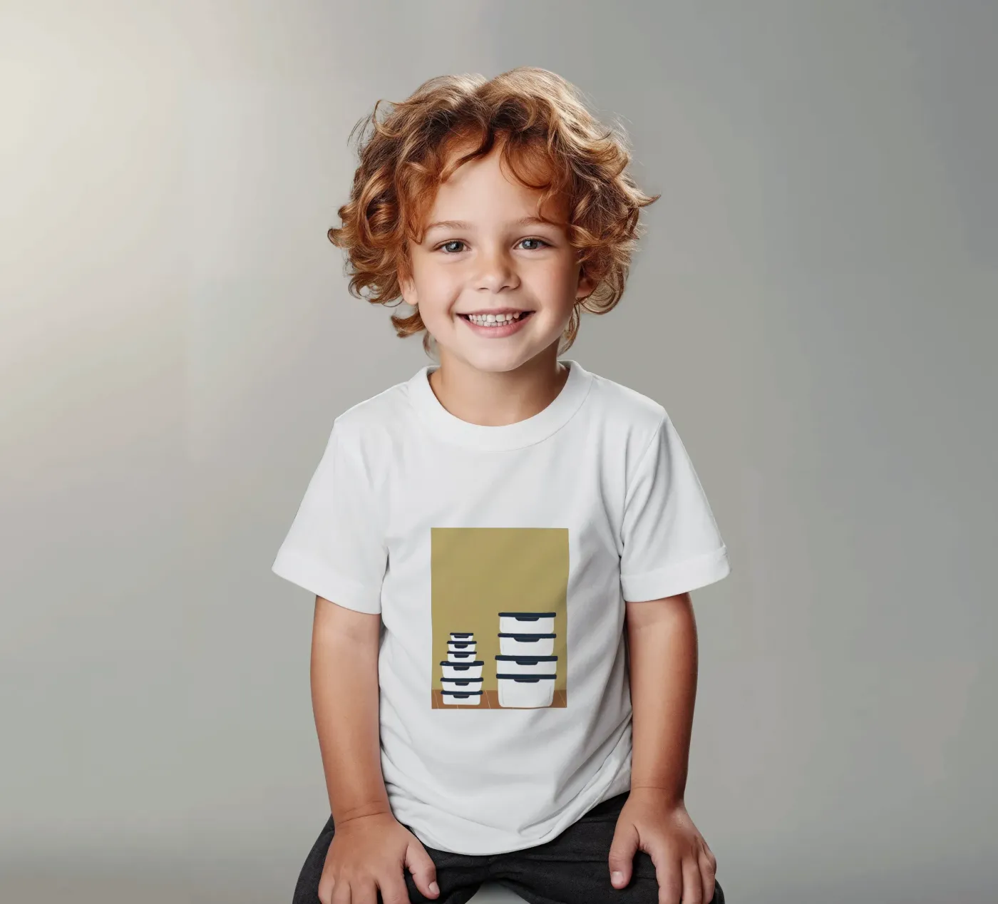 Contenitori di stoccaggio t-shirt bambini da PERSONAL TOUCH
