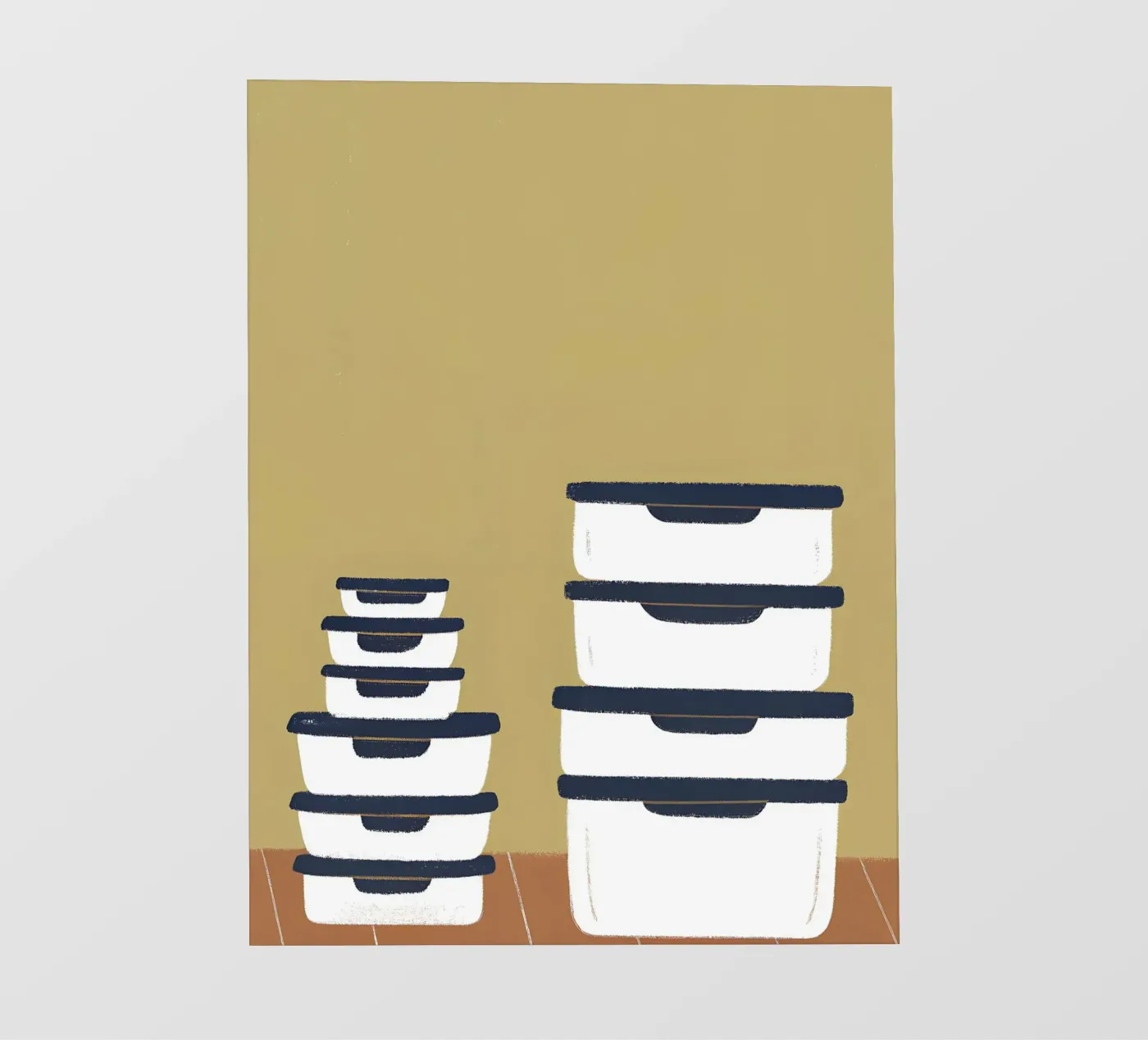 Storage Containers papier peint photo de PERSONAL TOUCH