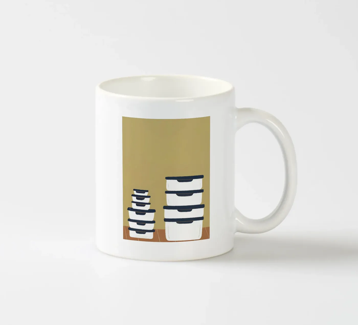 Storage Containers ceramic mug by PERSONAL TOUCH