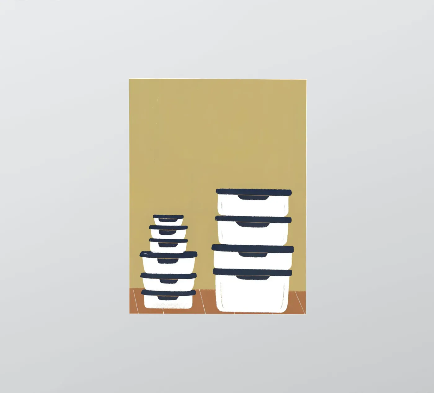 Storage Containers sticker van PERSONAL TOUCH