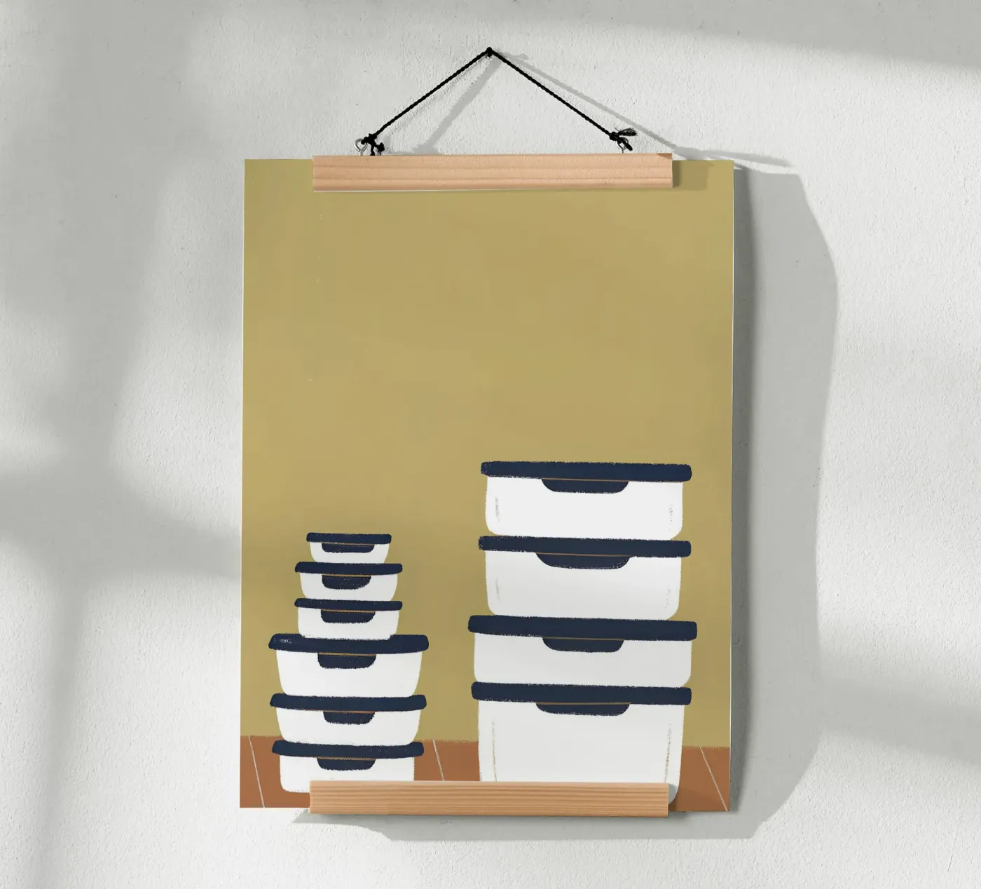 Lagercontainer Poster von PERSONAL TOUCH