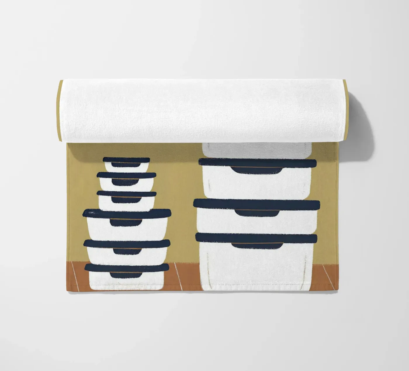 Storage Containers beach towel by PERSONAL TOUCH