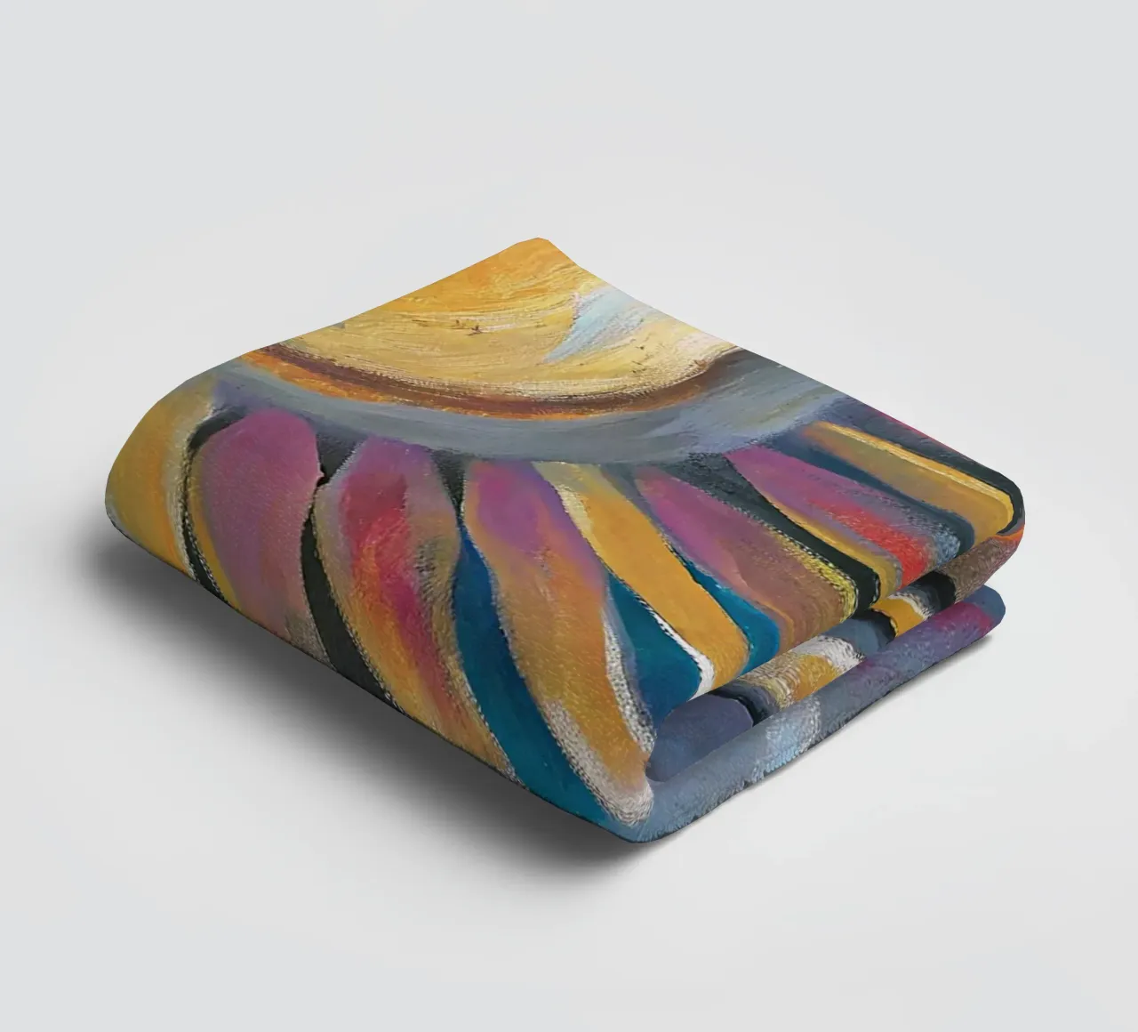 sun art imagination towel by the gondols
