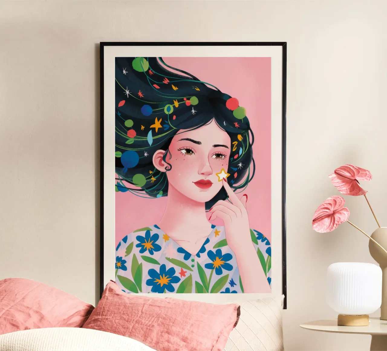 Floral Light Symphony hahnemühle by Twilight Muse