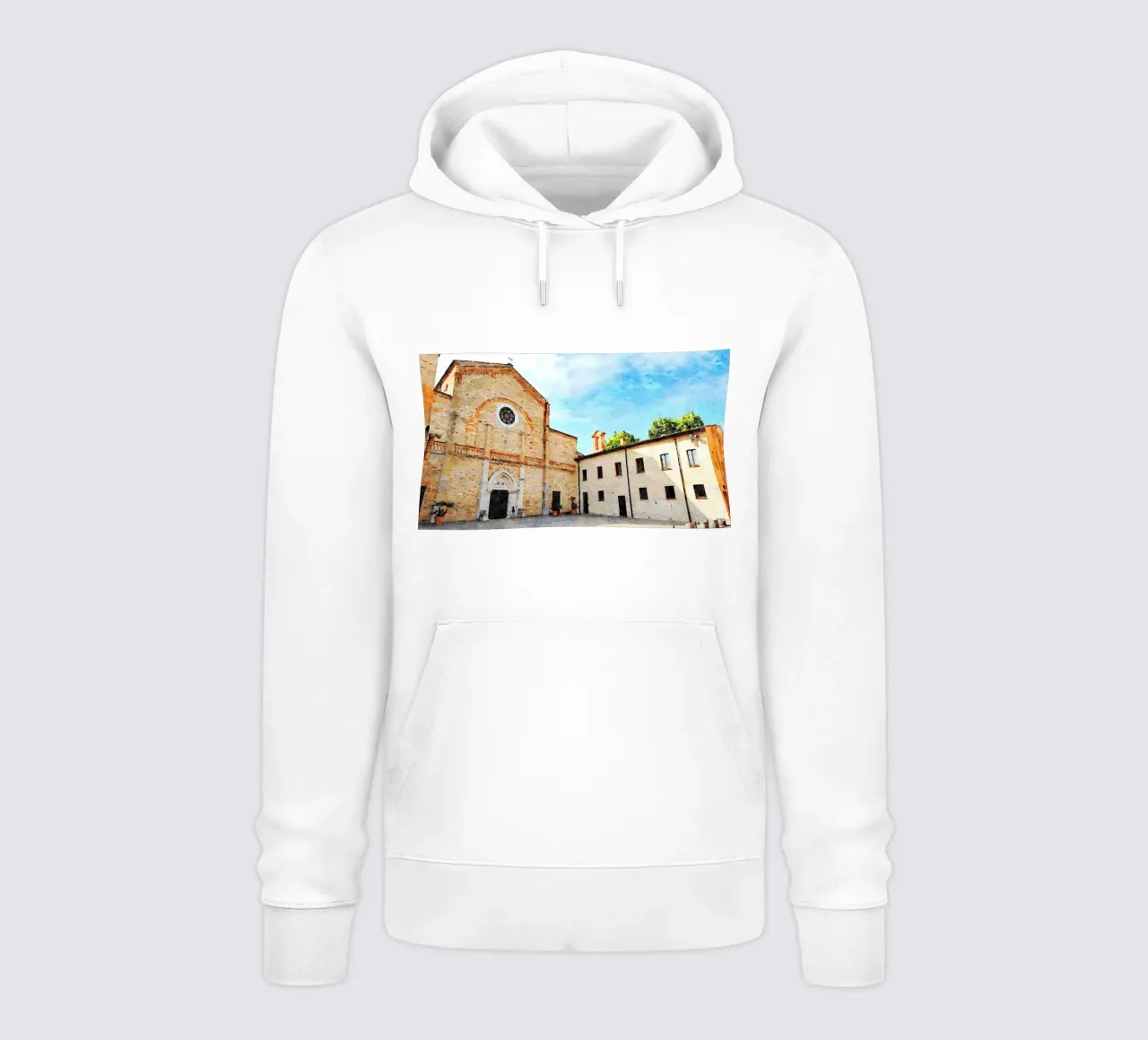 Pesaro felpa con cappuccio da Massimo Frascogna