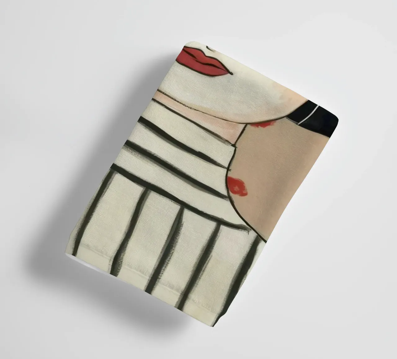 Maestà a strisce incoronate asciugamano da bagno da Twilight Muse