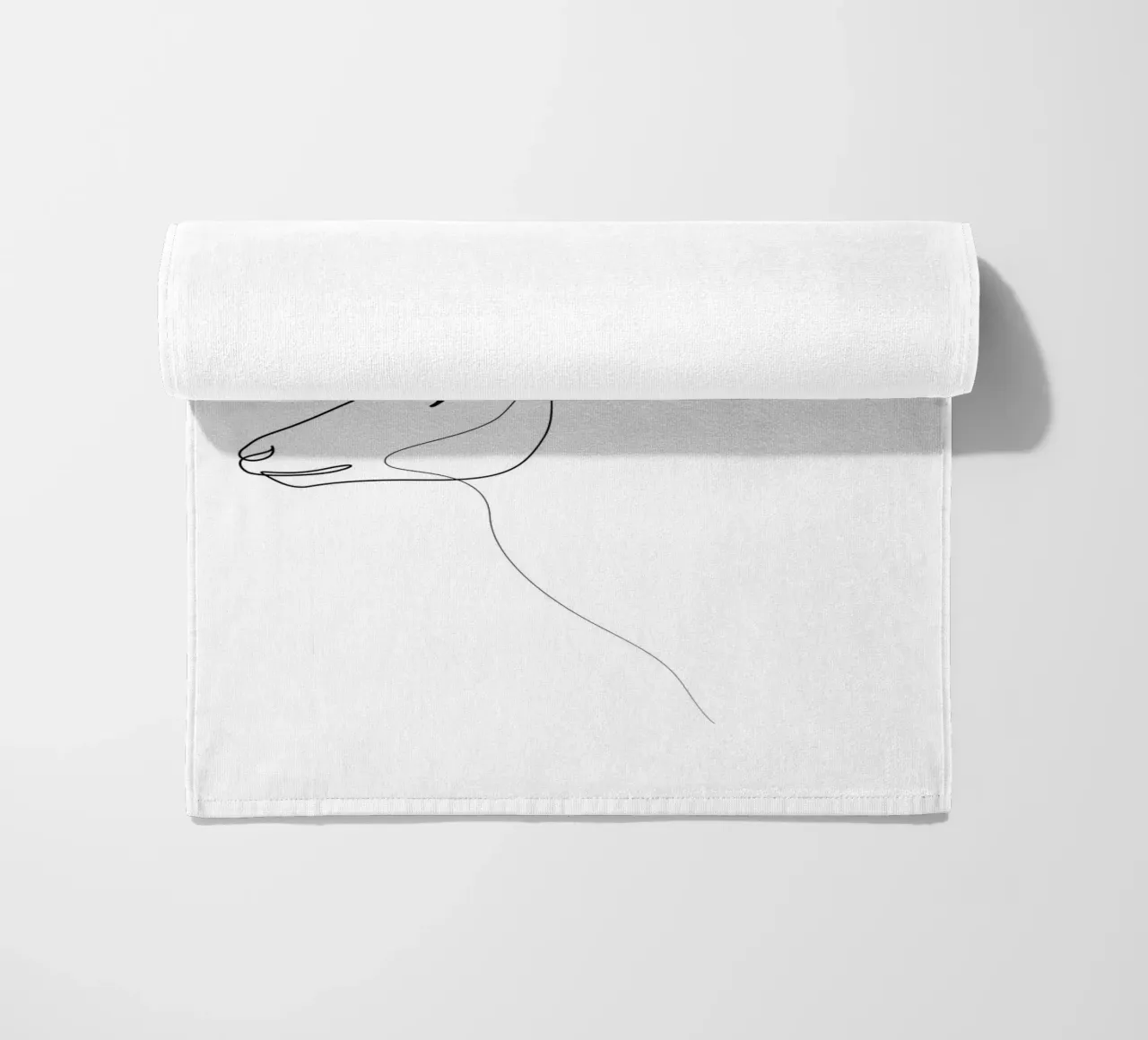 Wanderer - Cervo di una linea telo mare da Addillum