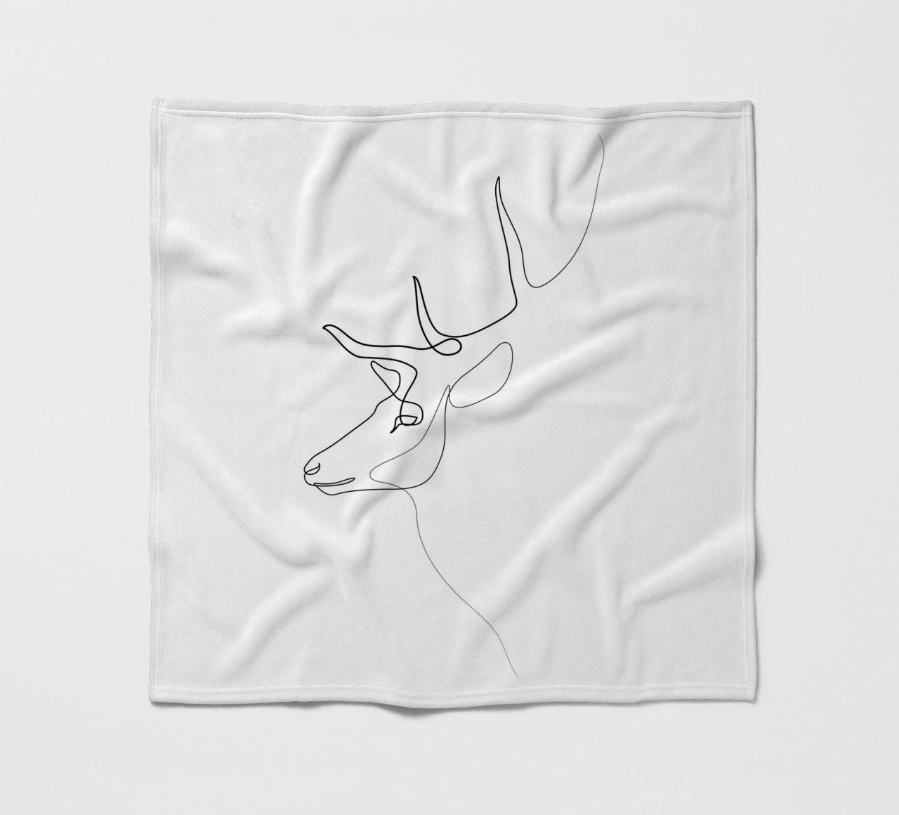 Wanderer - Cervo di una linea coperta in pile da Addillum