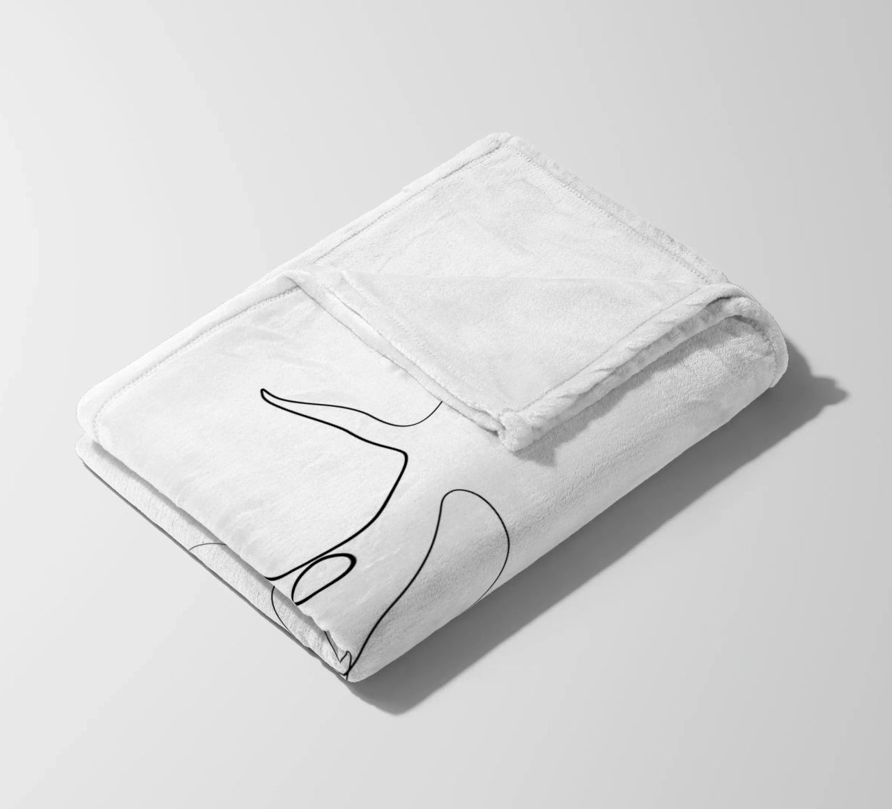 Wanderer - Cervo di una linea coperta in pile da Addillum