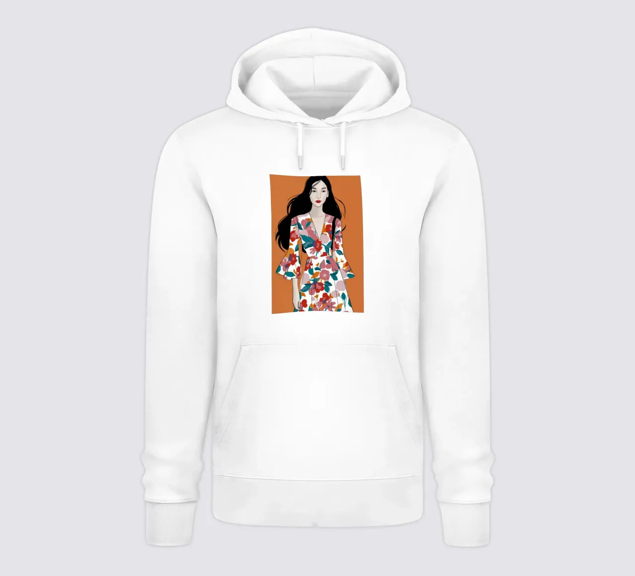 Eleganza in fiore felpa con cappuccio da Twilight Muse