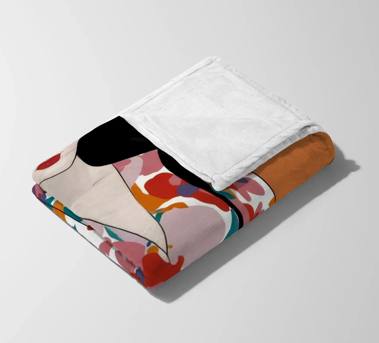 Eleganza in fiore coperta in pile da Twilight Muse