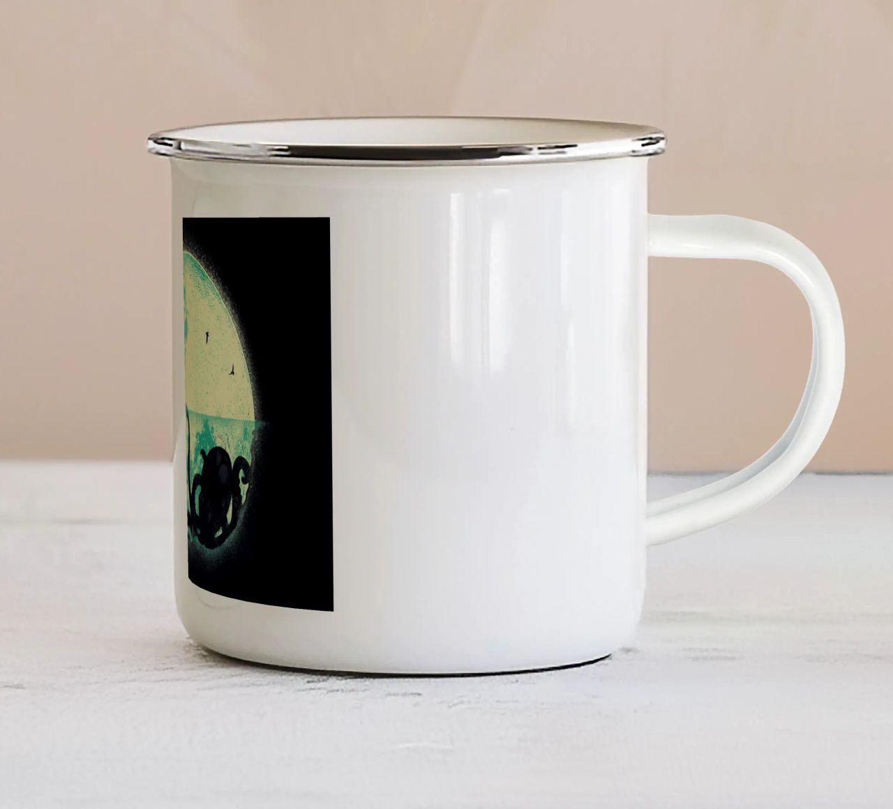 The Big One tazza in smalto da Jay Fleck