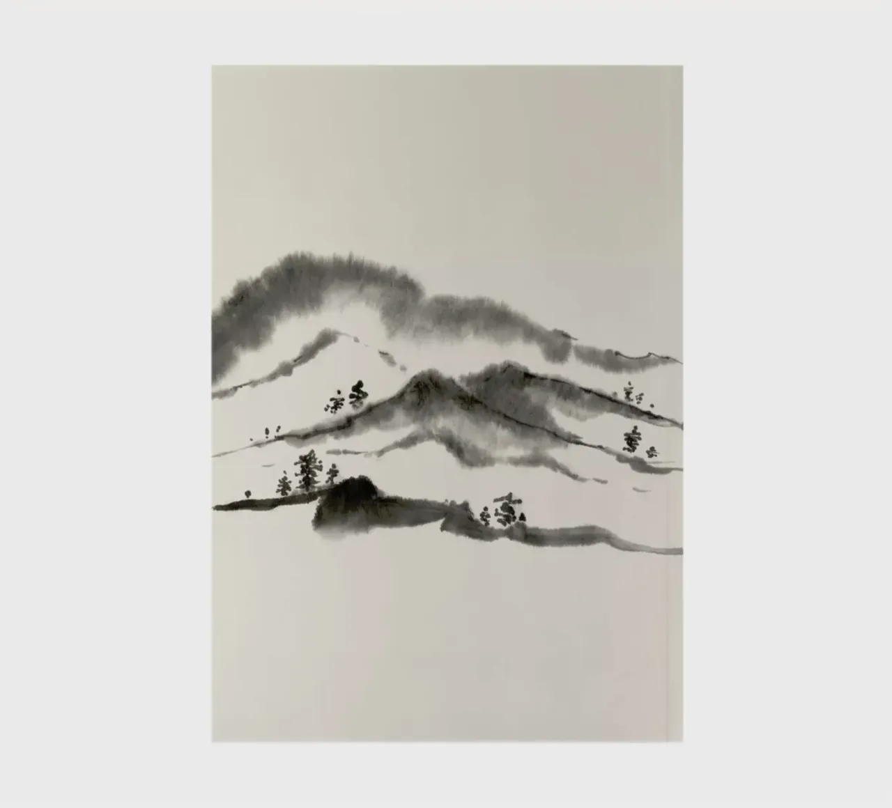 Distant Hills notebook by Flora & Fauna