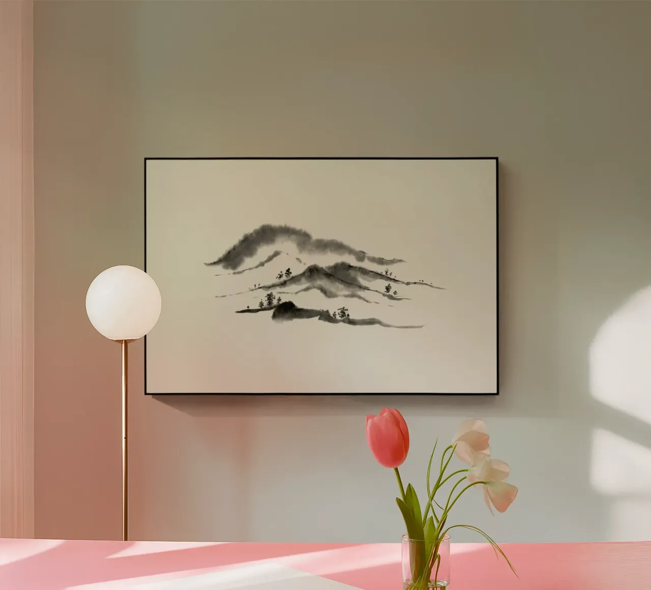 Distant Hills plexiglass da Flora & Fauna