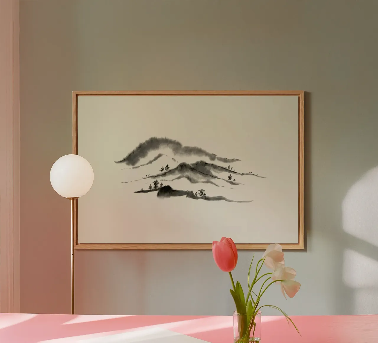 Distant Hills alluminio dibond da Flora & Fauna