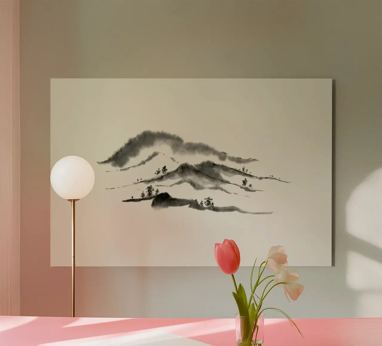 Distant Hills alluminio dibond da Flora & Fauna