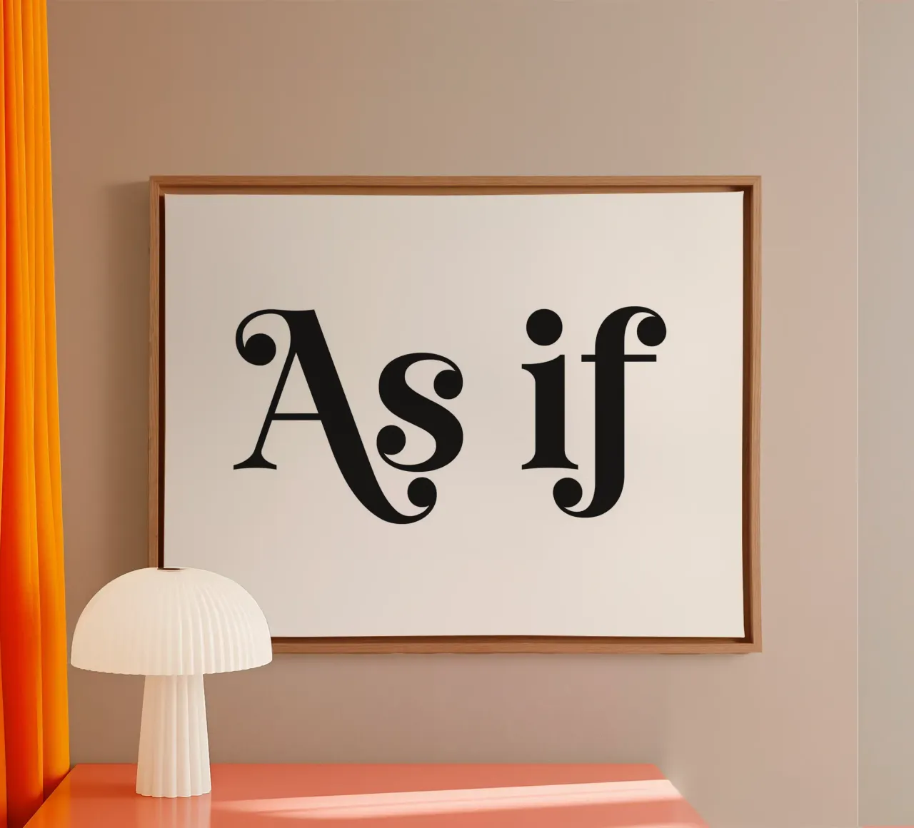 As If canvas by Paigaam Studio