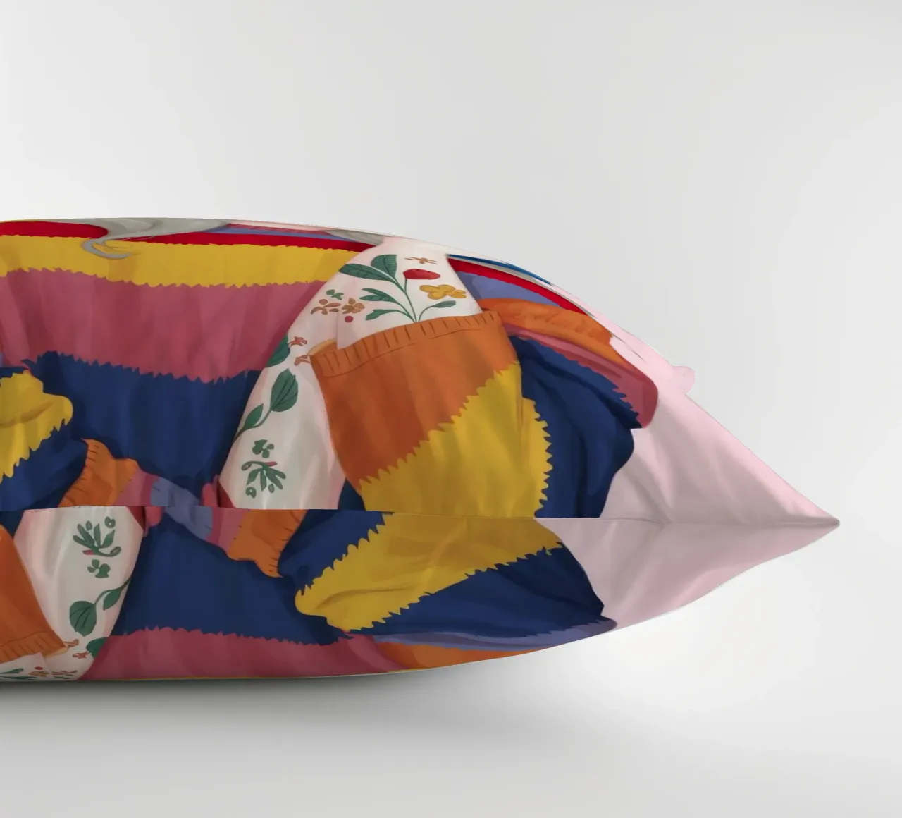 Bird Harmony decorative cushion by Twilight Muse