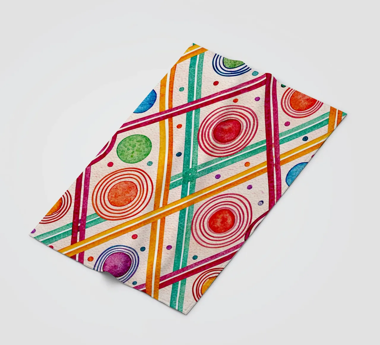 cerchio a spirale coperta in pile da the gondols