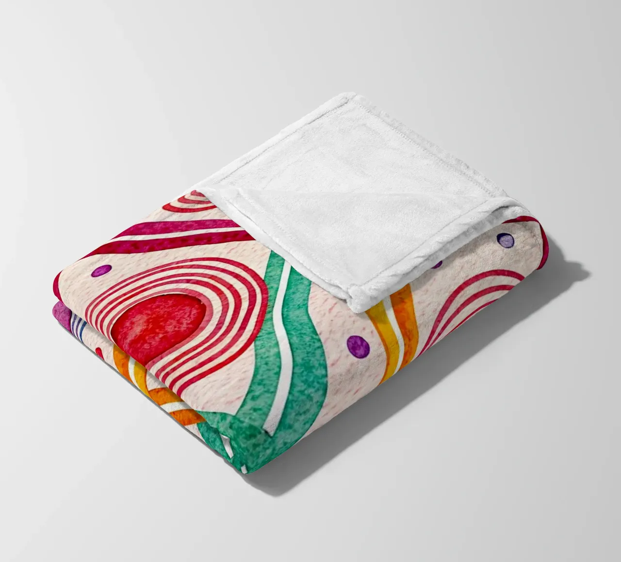 cerchio a spirale coperta in pile da the gondols