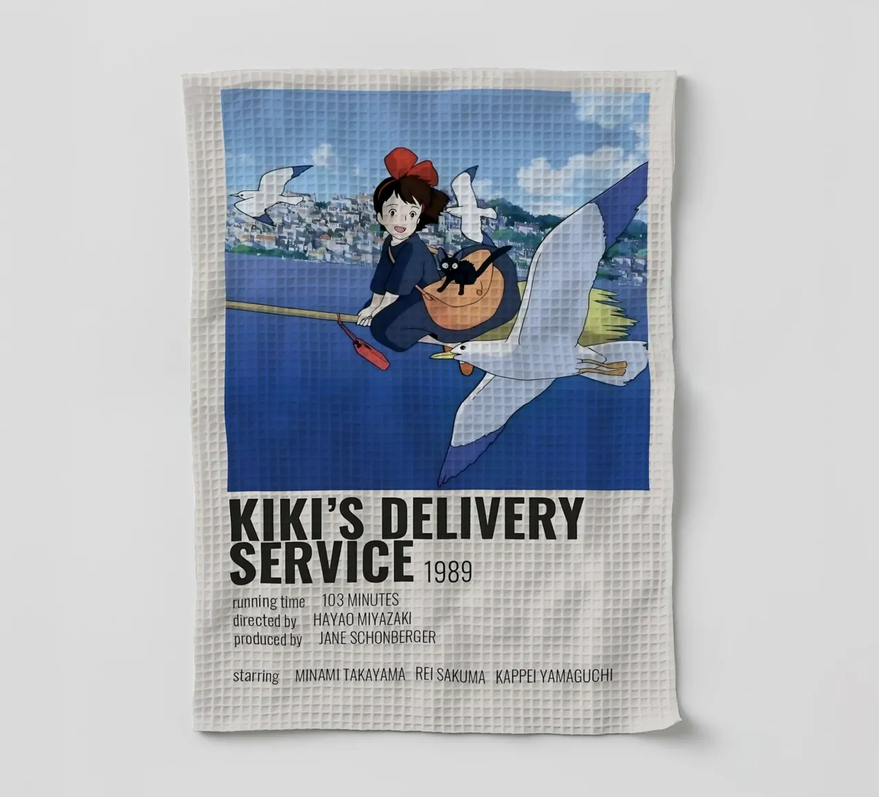KIKI'S DELIVERY SERVICE 1989 canovaccio da cucina da Totoya
