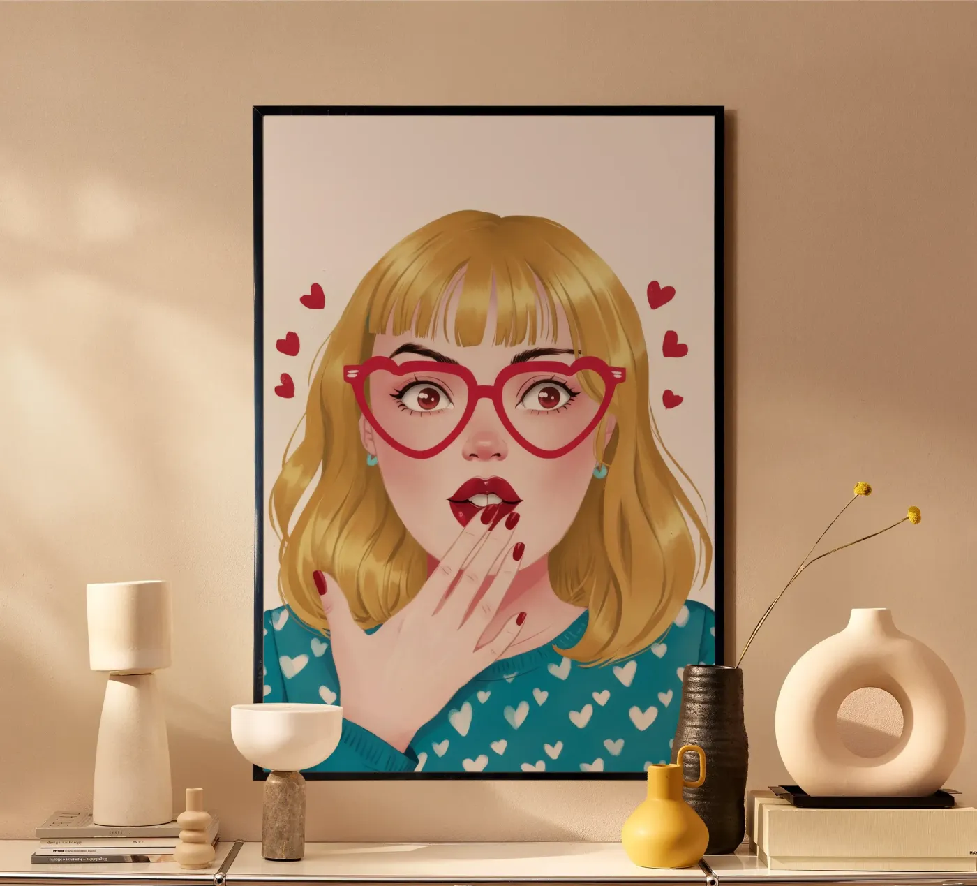 Heartfelt Reflection poster by Twilight Muse