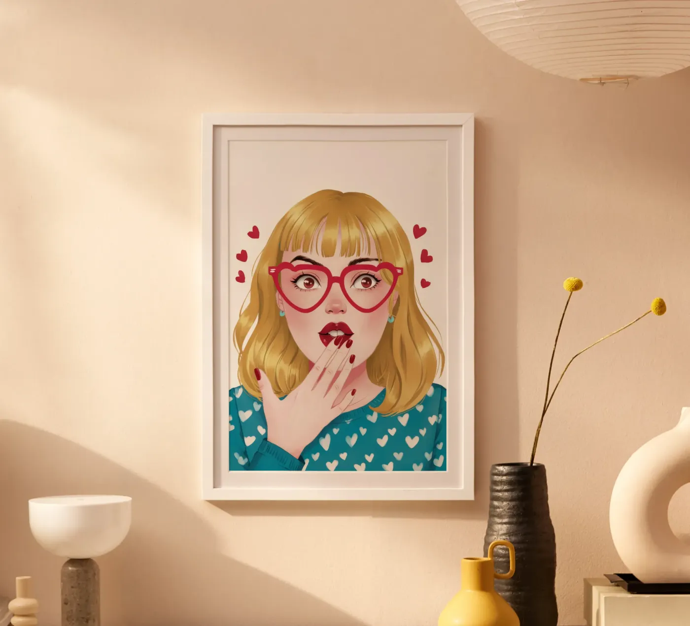 Heartfelt Reflection poster by Twilight Muse