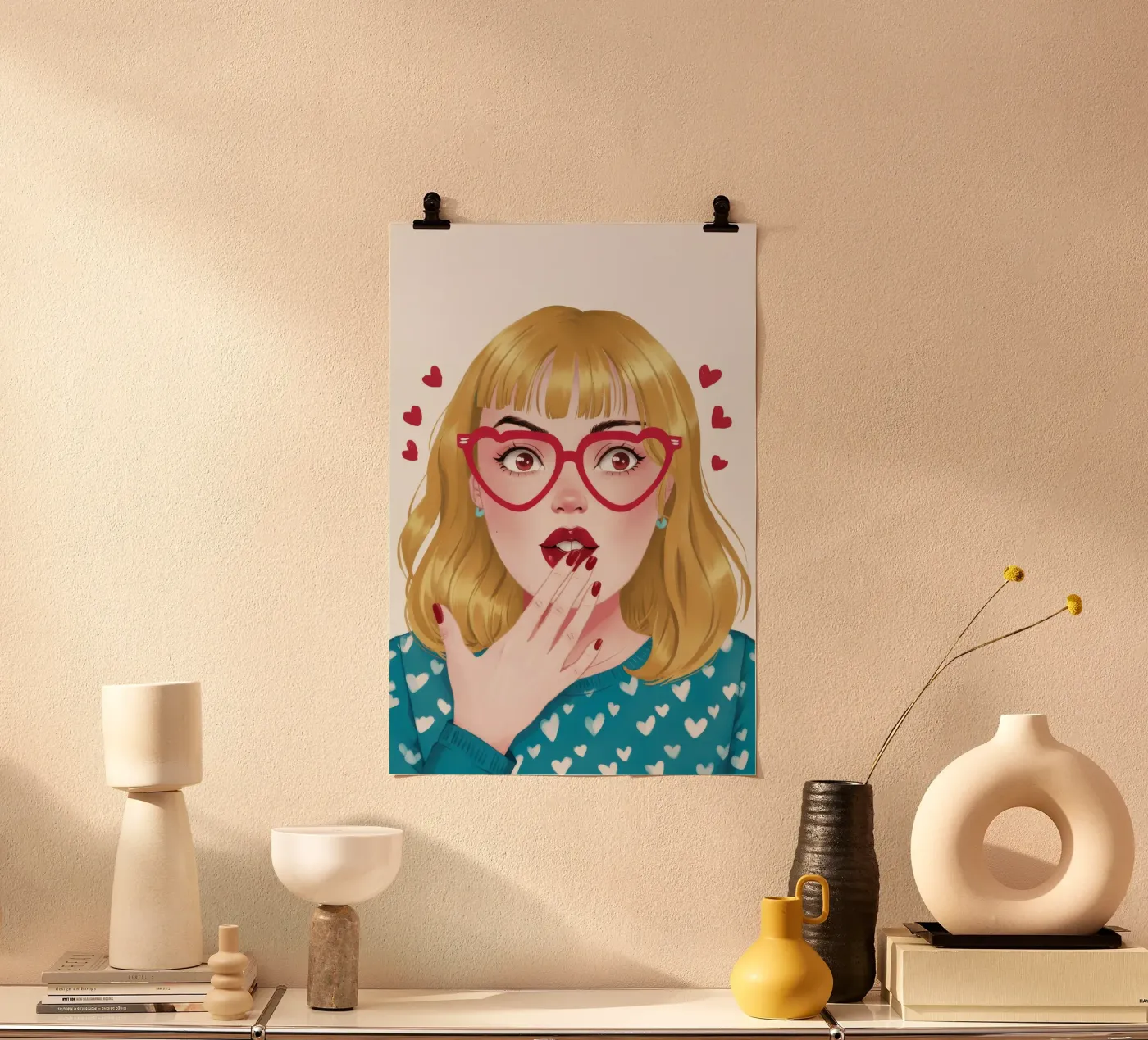 Heartfelt Reflection poster by Twilight Muse