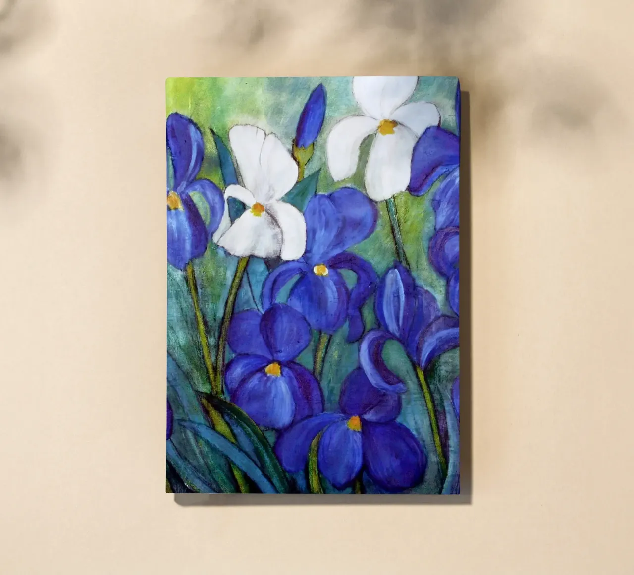 Schwertlilien notebook by Anita Gewald