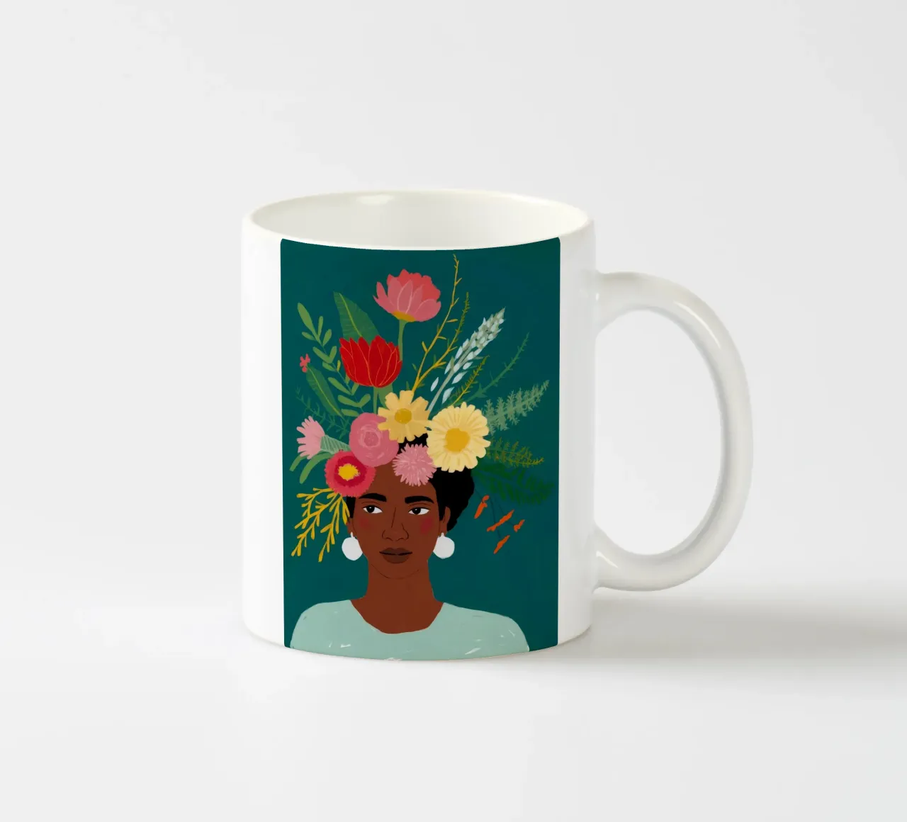 L'abbraccio della natura tazza in ceramica da Twilight Muse
