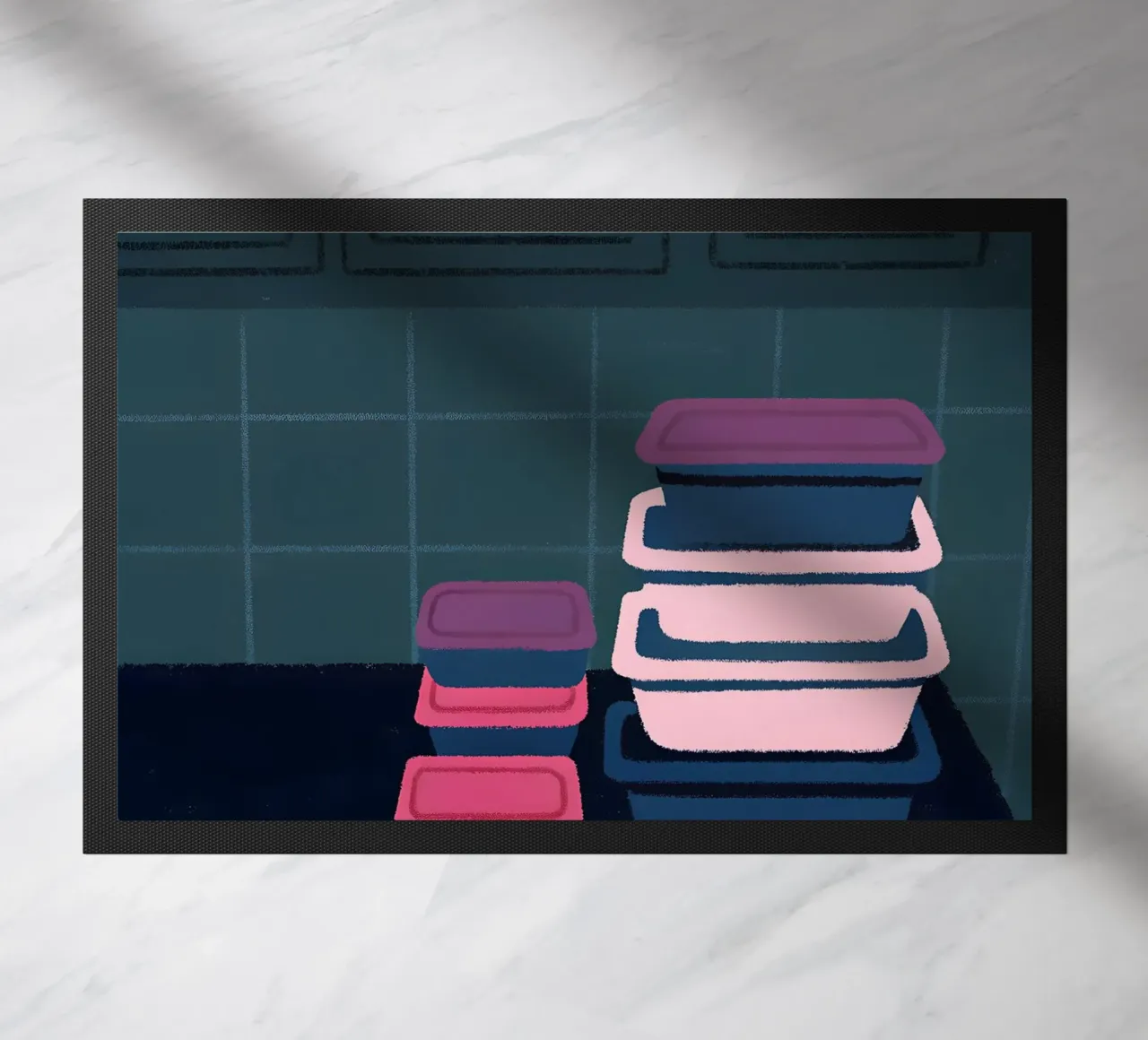 Lagercontainer Fußmatte von PERSONAL TOUCH