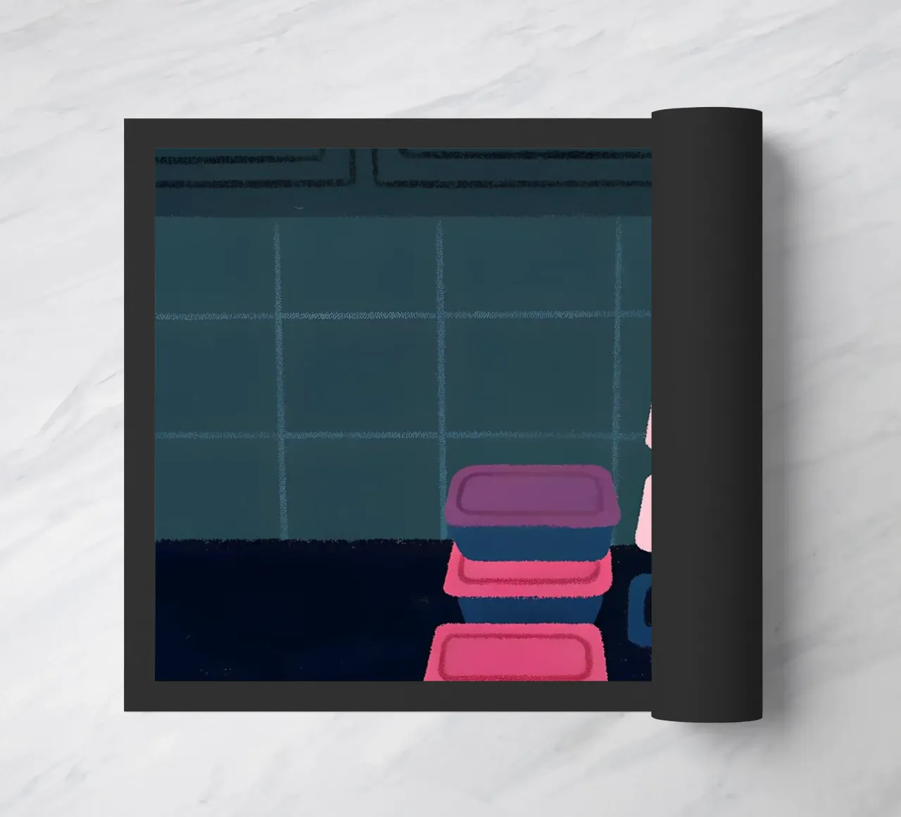 Lagercontainer Fußmatte von PERSONAL TOUCH