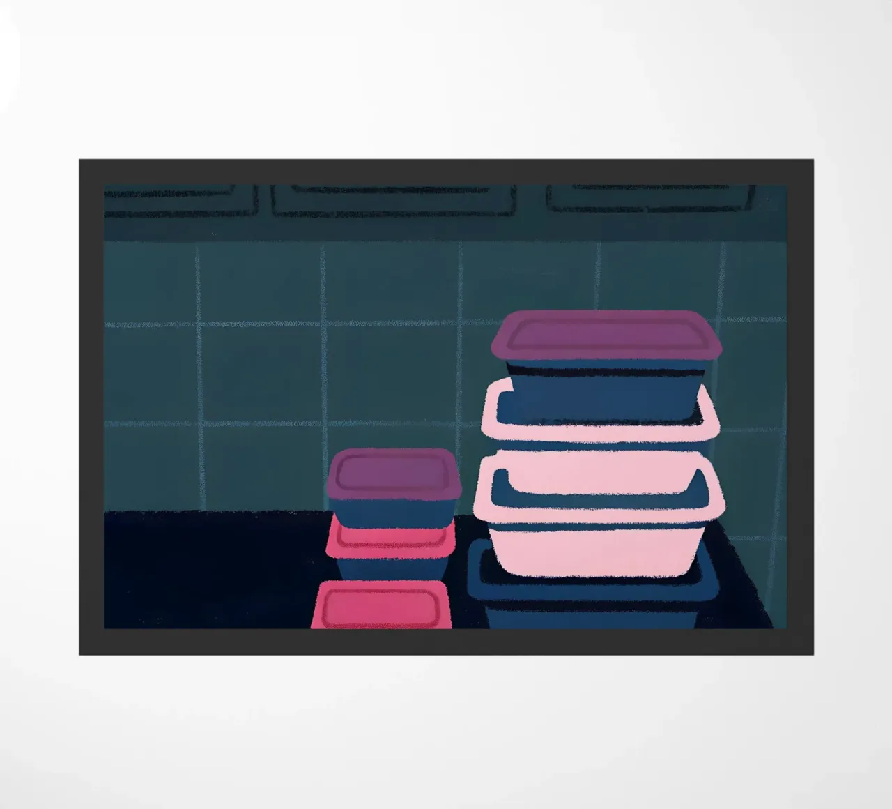 Lagercontainer Fußmatte von PERSONAL TOUCH