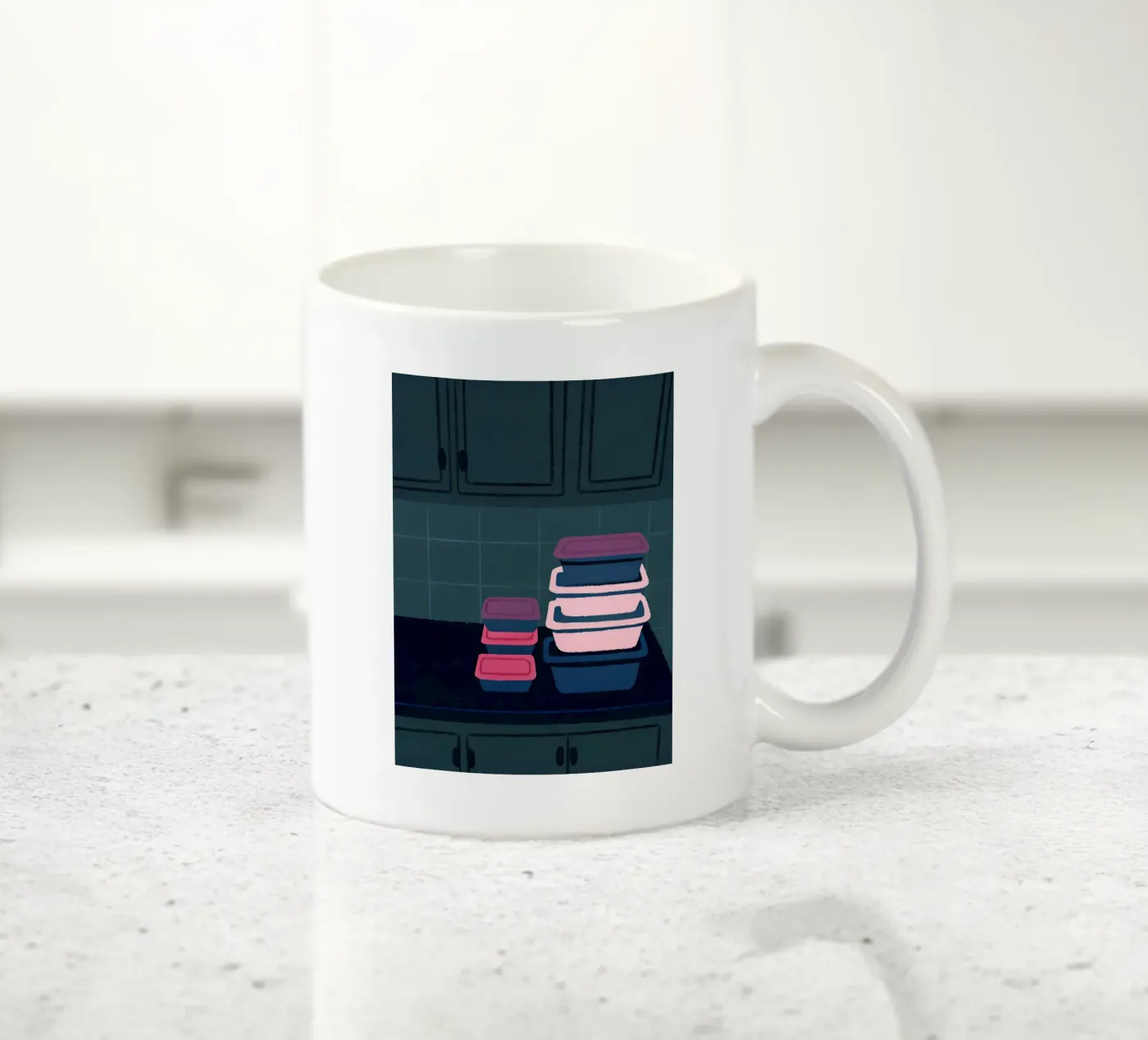 Storage Containers ceramic mug by PERSONAL TOUCH