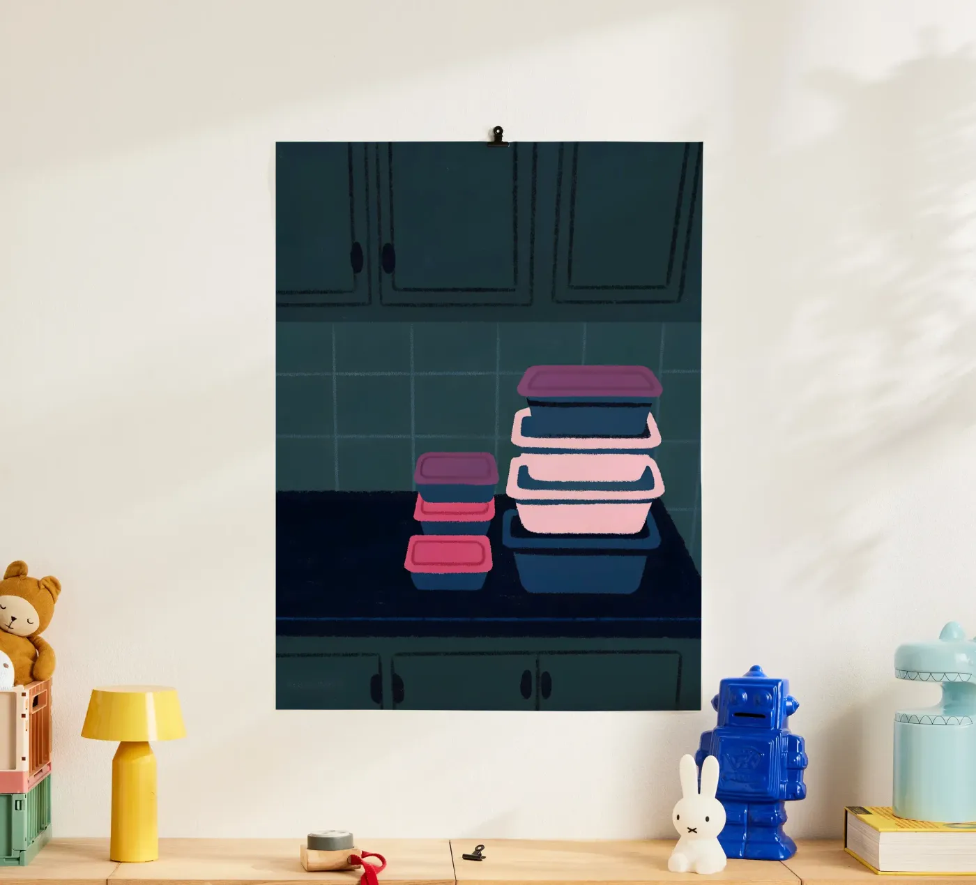 Opslagcontainers poster van PERSONAL TOUCH