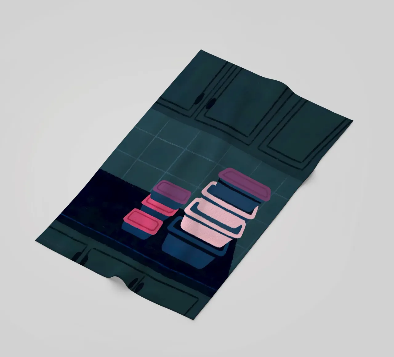 Contenitori di stoccaggio telo mare da PERSONAL TOUCH