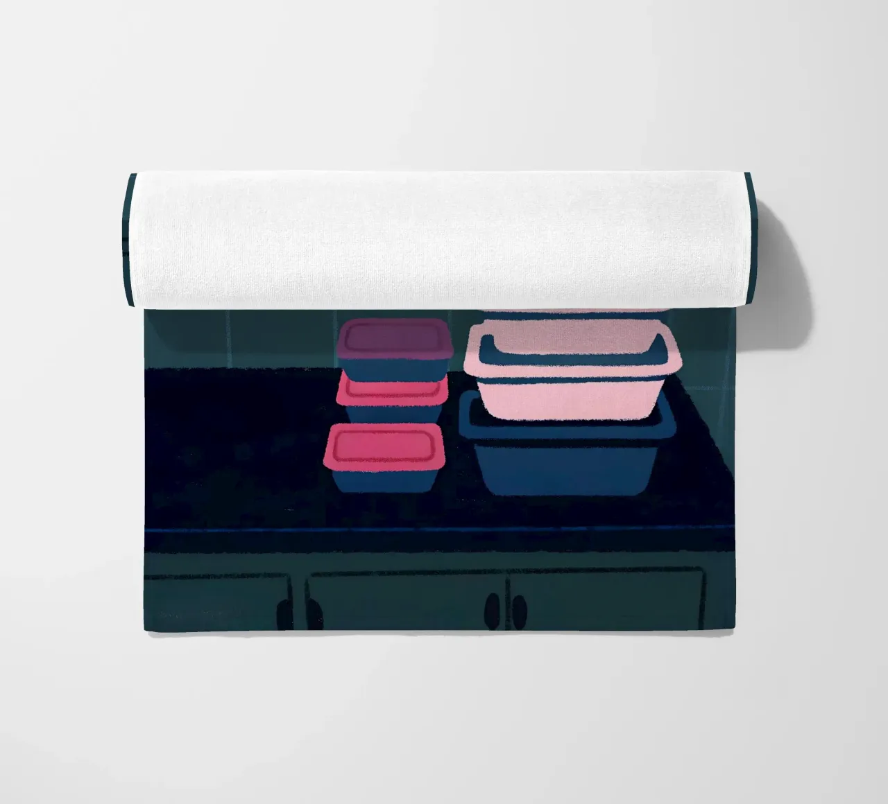 Contenitori di stoccaggio telo mare da PERSONAL TOUCH