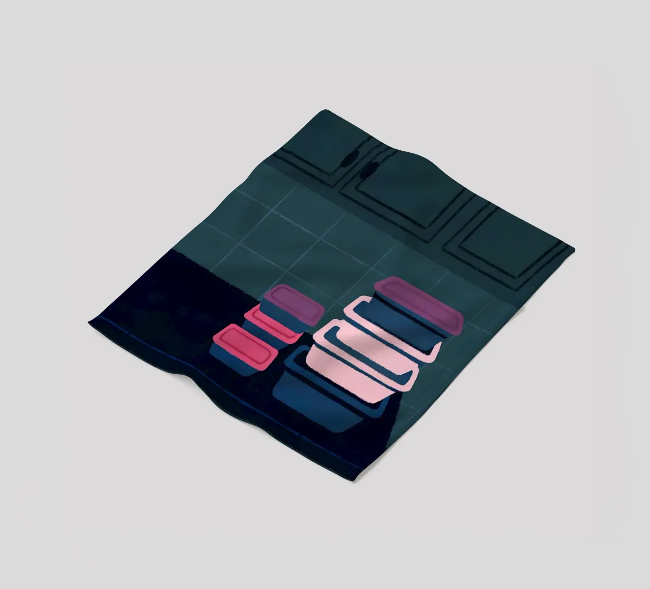 Lagercontainer Fleecedecke von PERSONAL TOUCH