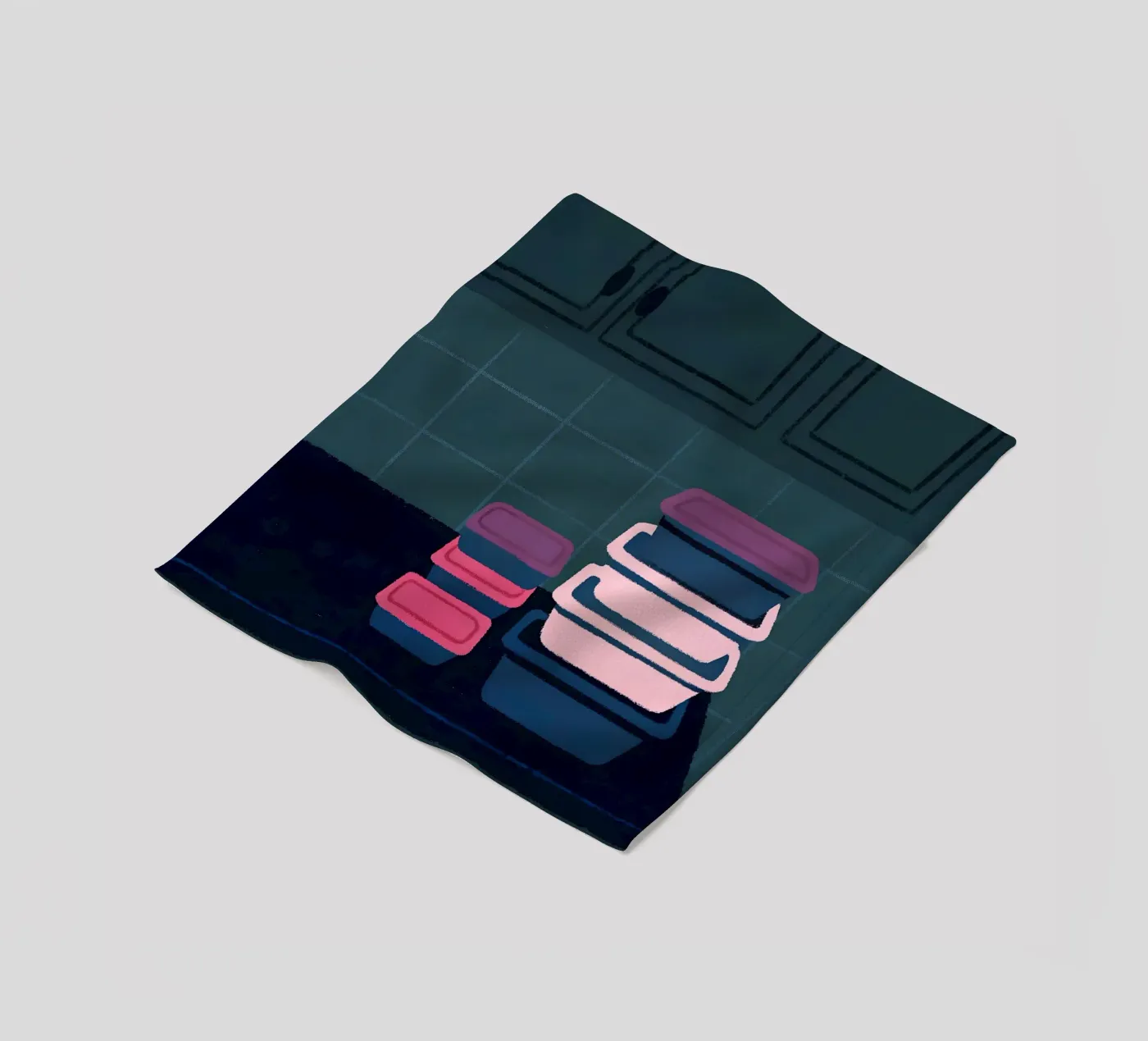 Opslagcontainers fleecedeken van PERSONAL TOUCH