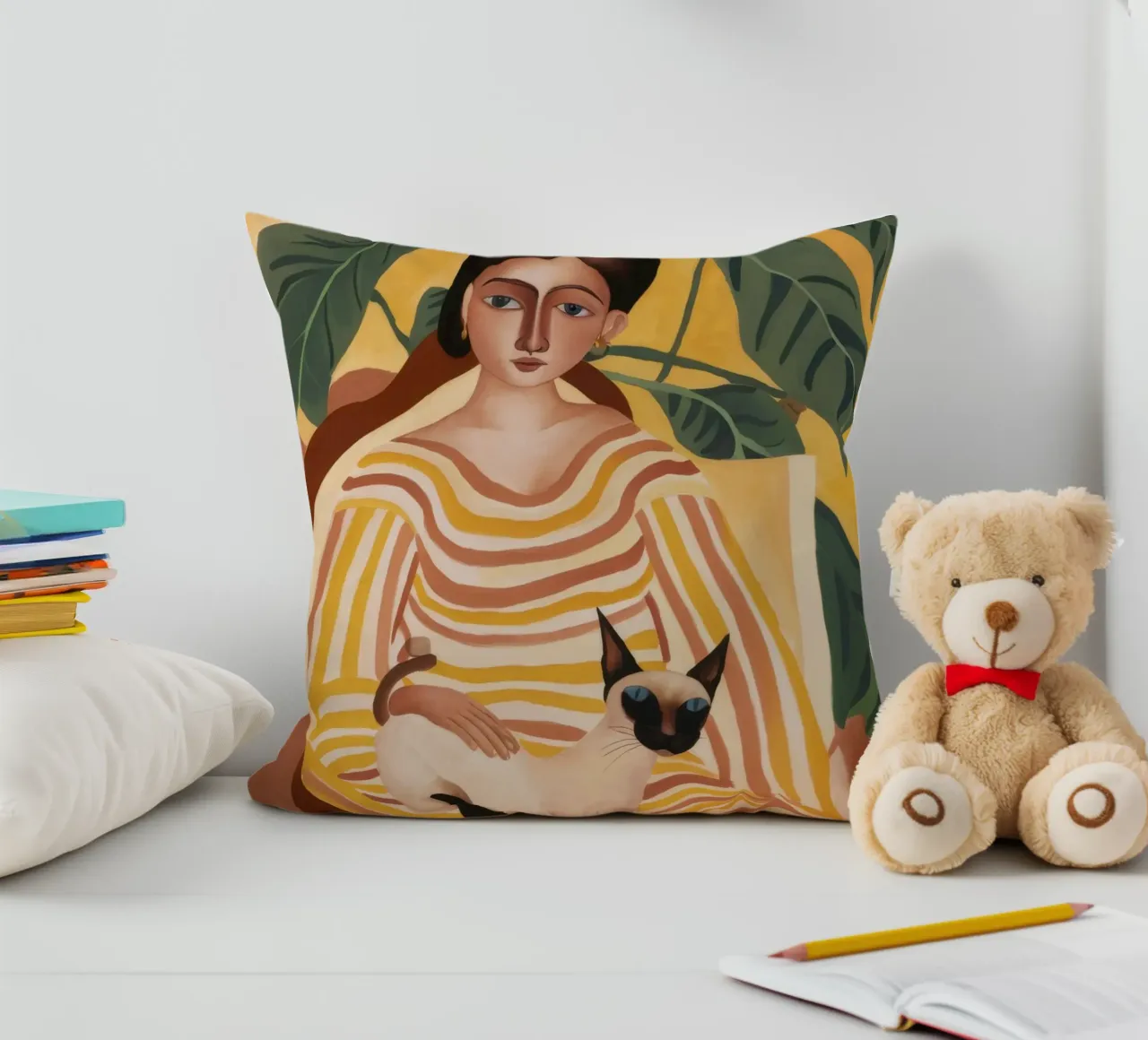 Tranquillità felina cuscino da Twilight Muse