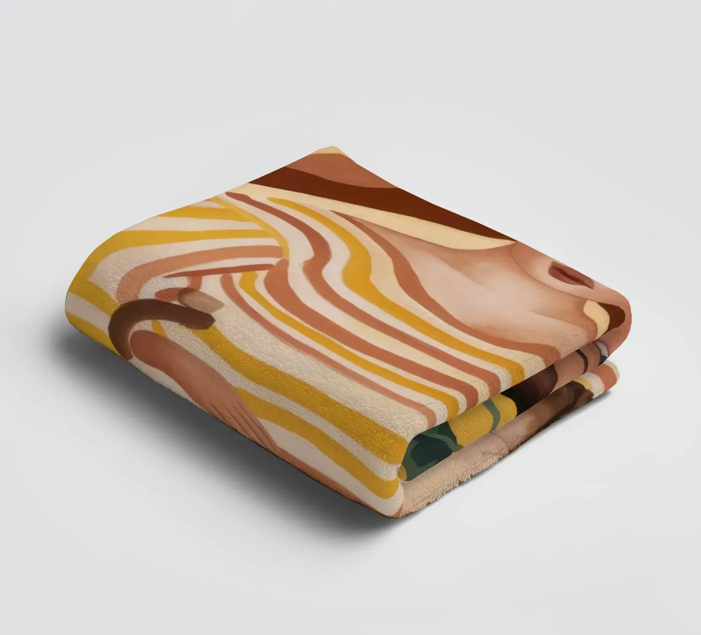 Kattenrust badhanddoek van Twilight Muse