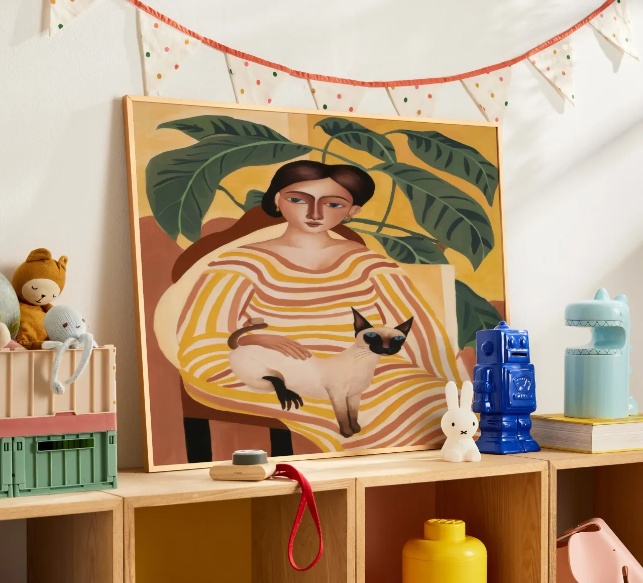 Kattenrust poster van Twilight Muse